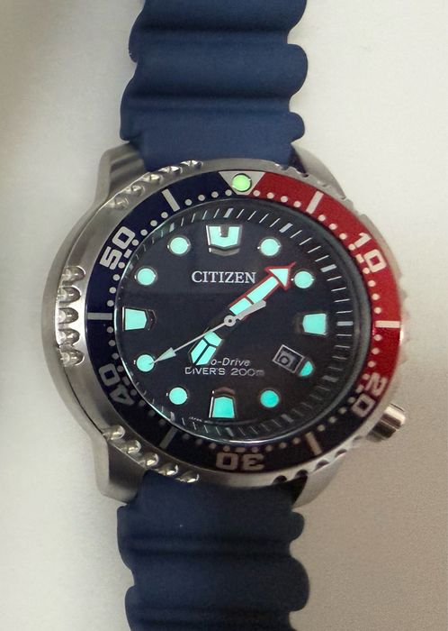 Citizen Promaster BN0168-06L Eco-Drive Diver 200m Pepsi