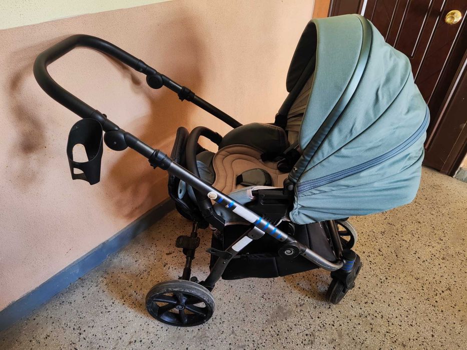 Бебешка количка и столче за кола Tutis uno 3+ +