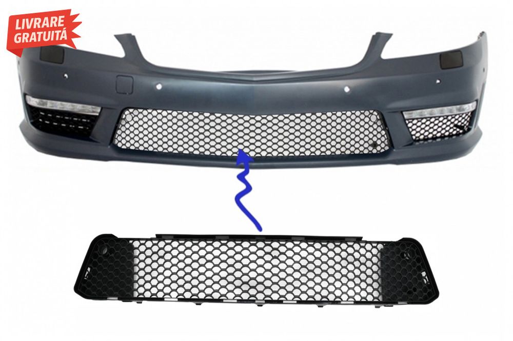 Grila Central Inferioara Bara Fata Mercedes S-Class W221 S63 S65 (2005