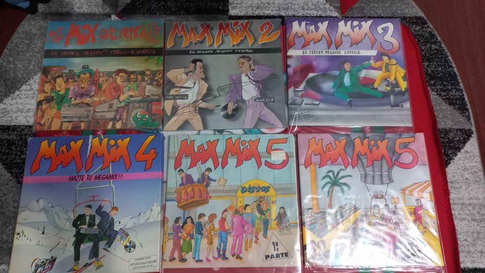 Discuri de vinyl  Italo disco Aneka, ken Laszlo