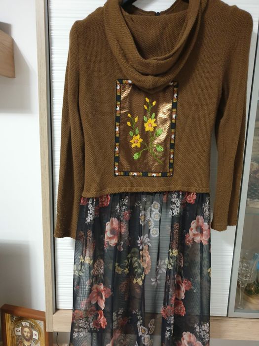 Geci Mathilde marimea 40 si cardigan Zara