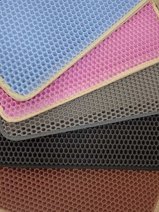 Двуслойна постелка за котешка тоалетна