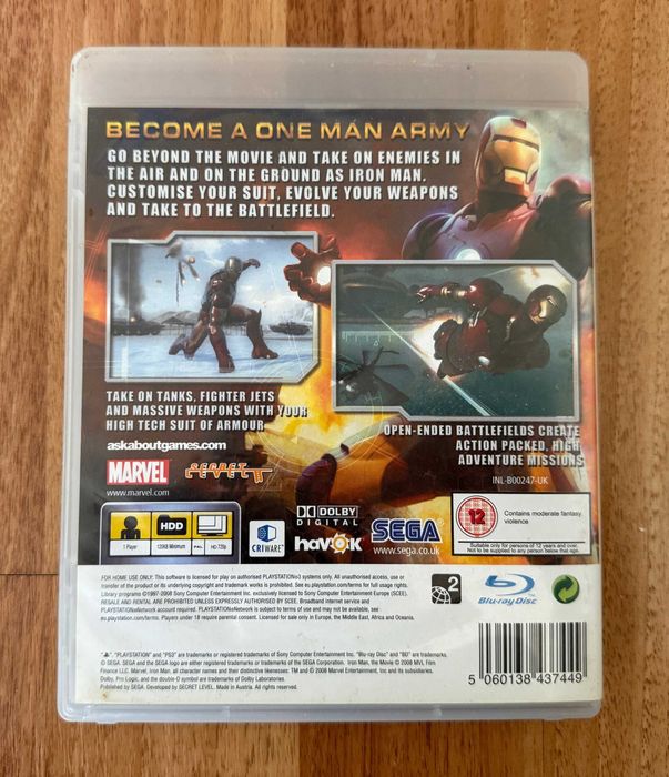[ PS3 > IRON MAN / Железният Човек за PlayStation 3