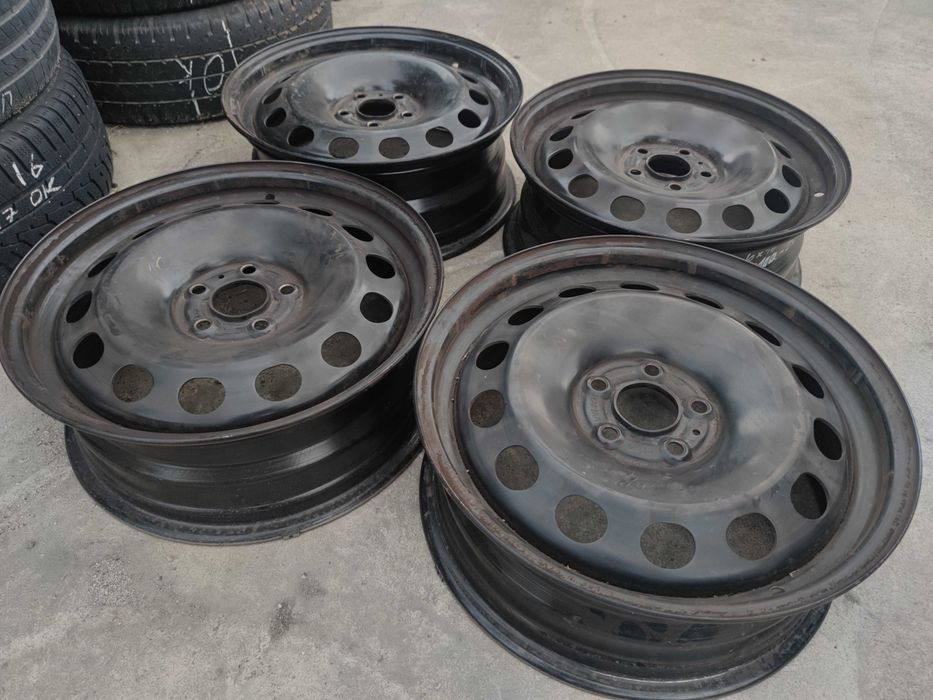 Железни Джанти 16 - 5х100 - Audi, VW, Skoda, Seat -