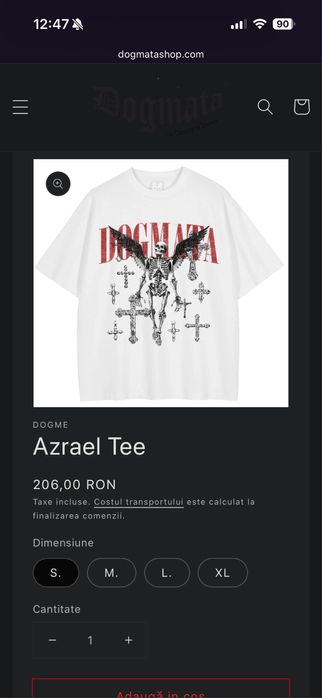Tricou Dogmata azrael tee