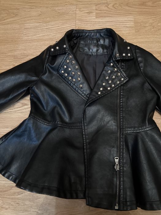 Курточка кожаная