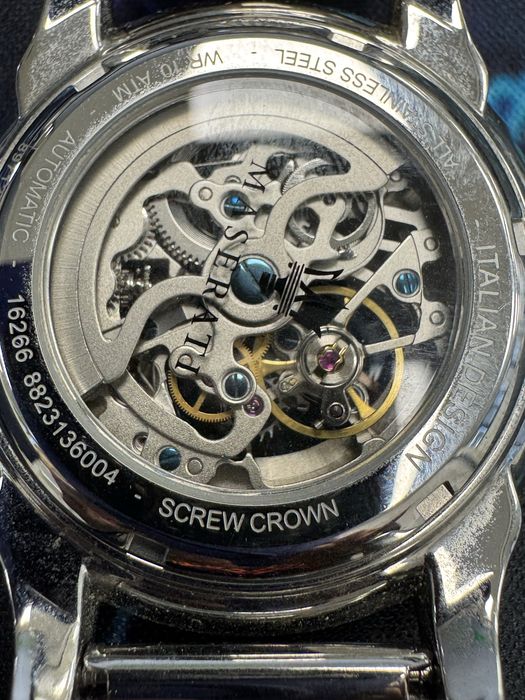 Механичен часовник скелетон  SO&CO