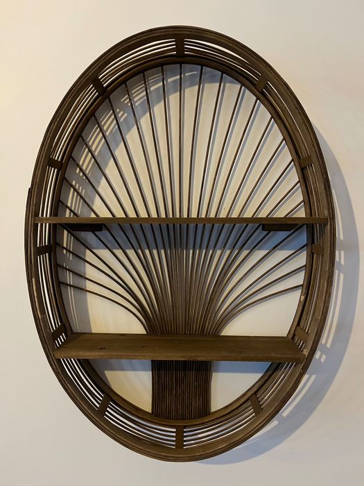 Etajera lemn tropical