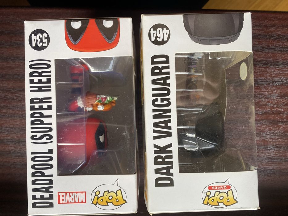 Funko Pop Dark Vanguard 464 + Deadpool 534 оригинал