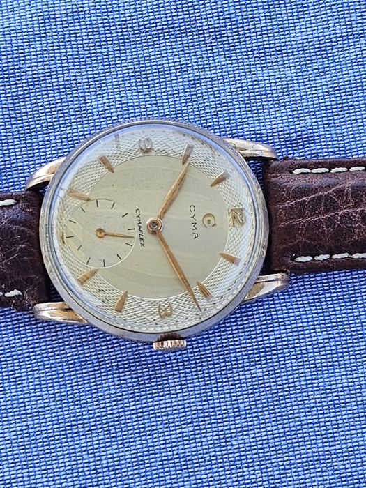 Vând Ceas mecanic CYMA (placat aur 20 micr)