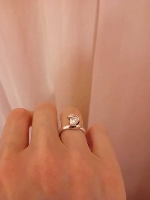 Дамски сребърен пръстен проба 925