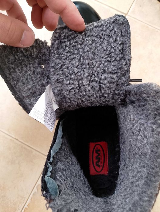 Мъжки боти от естествена кожа