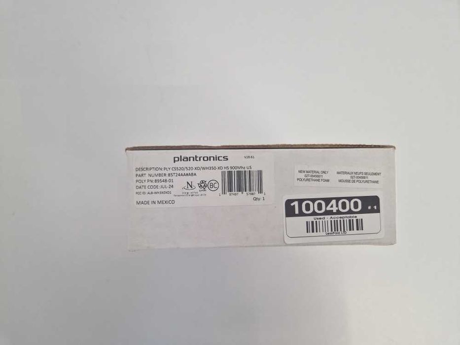 HP Poly CS520-XD безжични слушалки