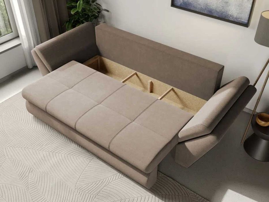 Canapea Extensibila Rawa Cappuccino - Transport Gratuit in 4-10 zile