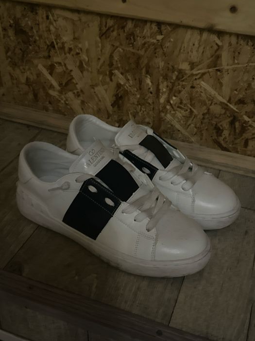 Valentino Garovani White Shoes