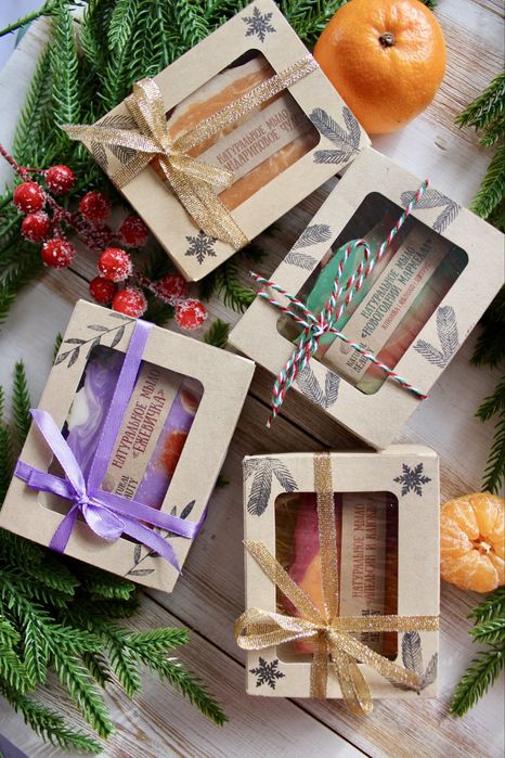 Мыло натуральное новогоднее