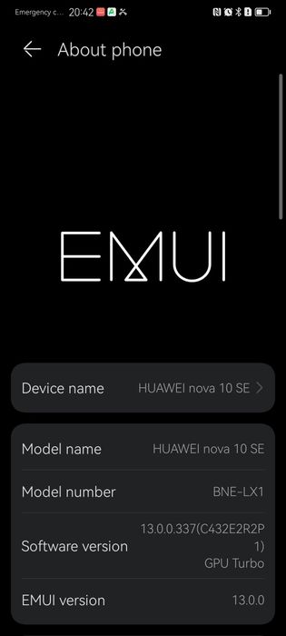 Huawei Nova 10 SE