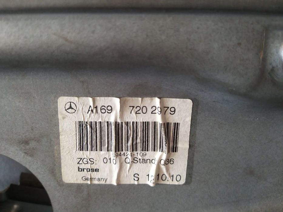 Macara geam electric stanga fata mercedes a class w169 a1697202979