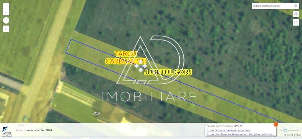De Vânzare Teren 9.362 mp – Târgu Cărbunești