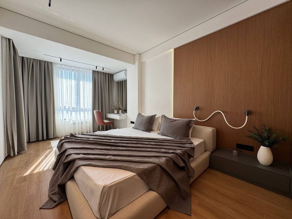 3х комнатная квартира 114м²+26м² терраса система умный дом с мебелью