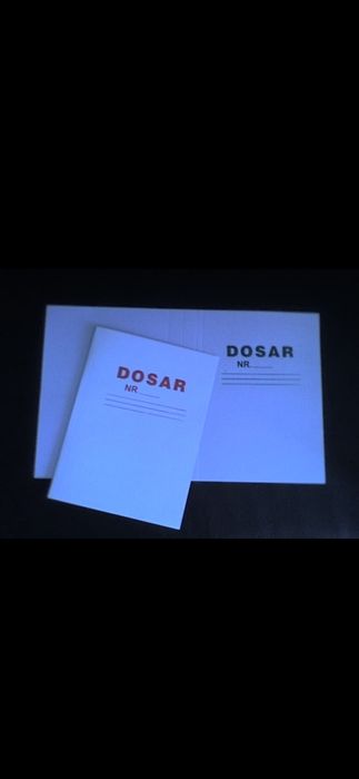 Dosar din carton 230 gr/mp. Papetarie