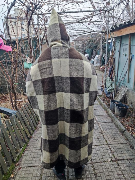 Мъжки вълнен ямурлук