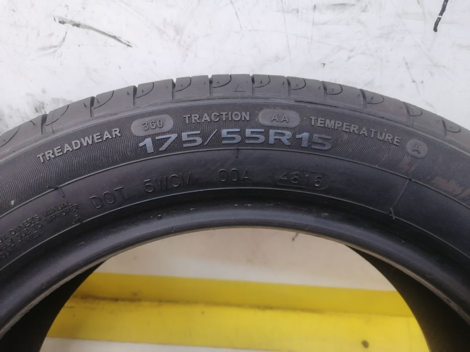 175/55/15  2*Gt radial vara dot 4816. 6,,31mm