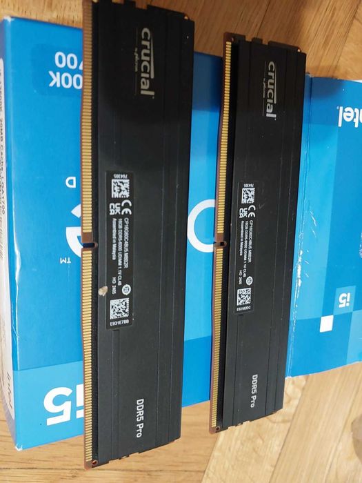 32GB 6000MT/s CL48 - Crucial DDR5 Pro (EXPO, XMP)