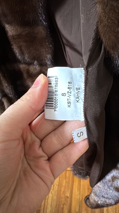 Натуральная норковая шуба