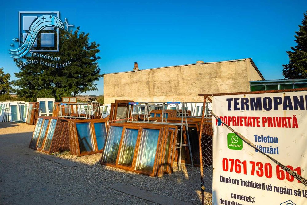 termopane cea mai variata gama din tara noi si second