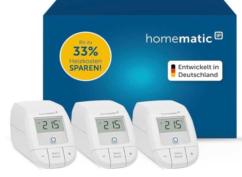 Homematic IP – Set 3 Extensii Smart Heating Basic