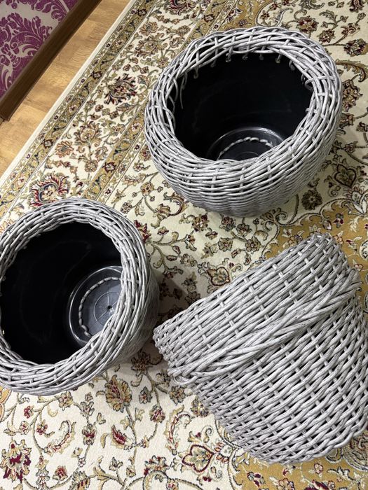 Ротанговые горшки