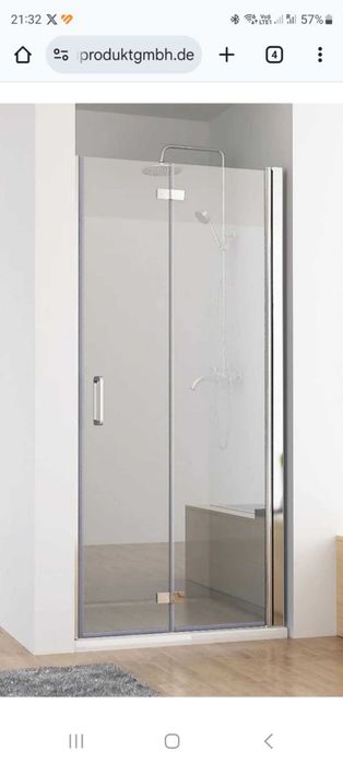 Sticla securizata duș Miqu