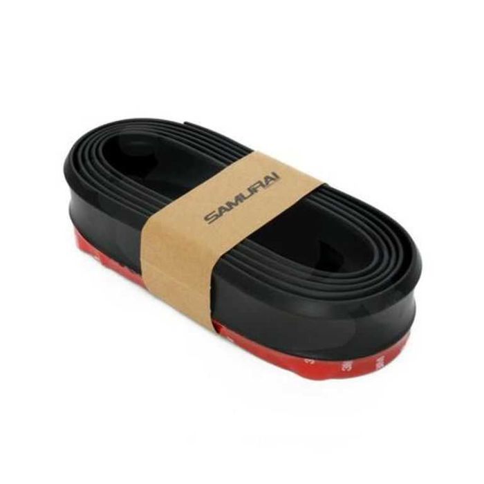 Универсален лип спойлер за брони SAMURAI - Черен