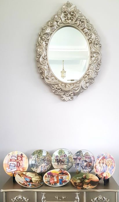 Farfurii vechi decorative