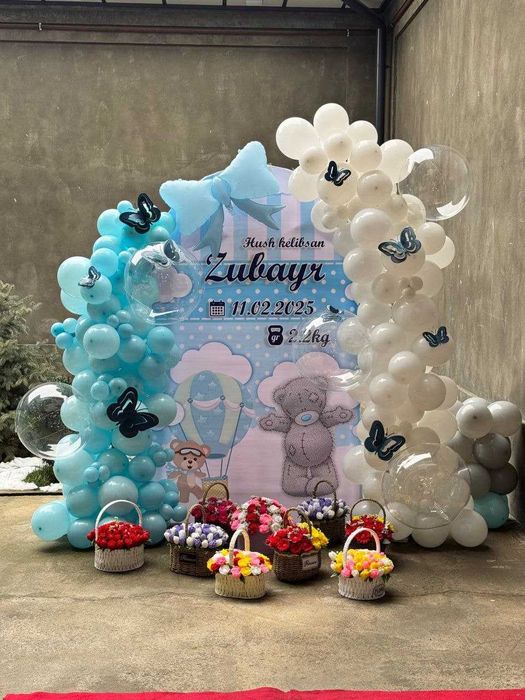 Оформления шарами/Shar bezaklari/Afarmleniya shar