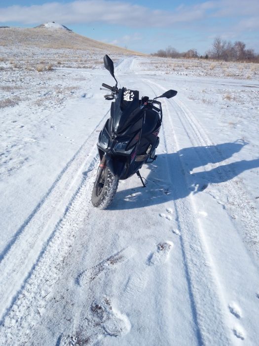 Скутор самурай  2024 пробег маленький