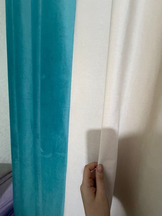 Продам тюль с портьерами