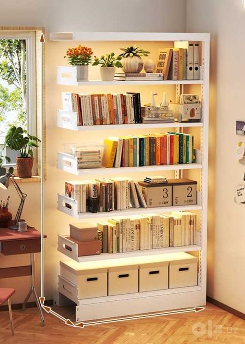 Металлический шкаф для книг | Metall shkaf kitoblar uchun