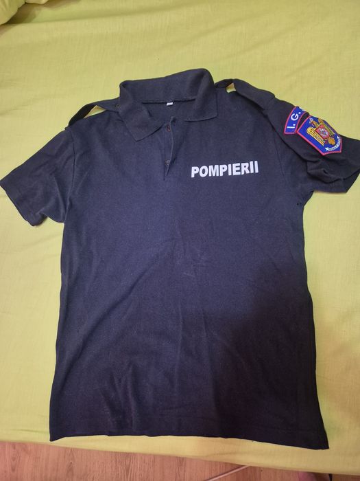 Tricou polo Pompieri mărimea M