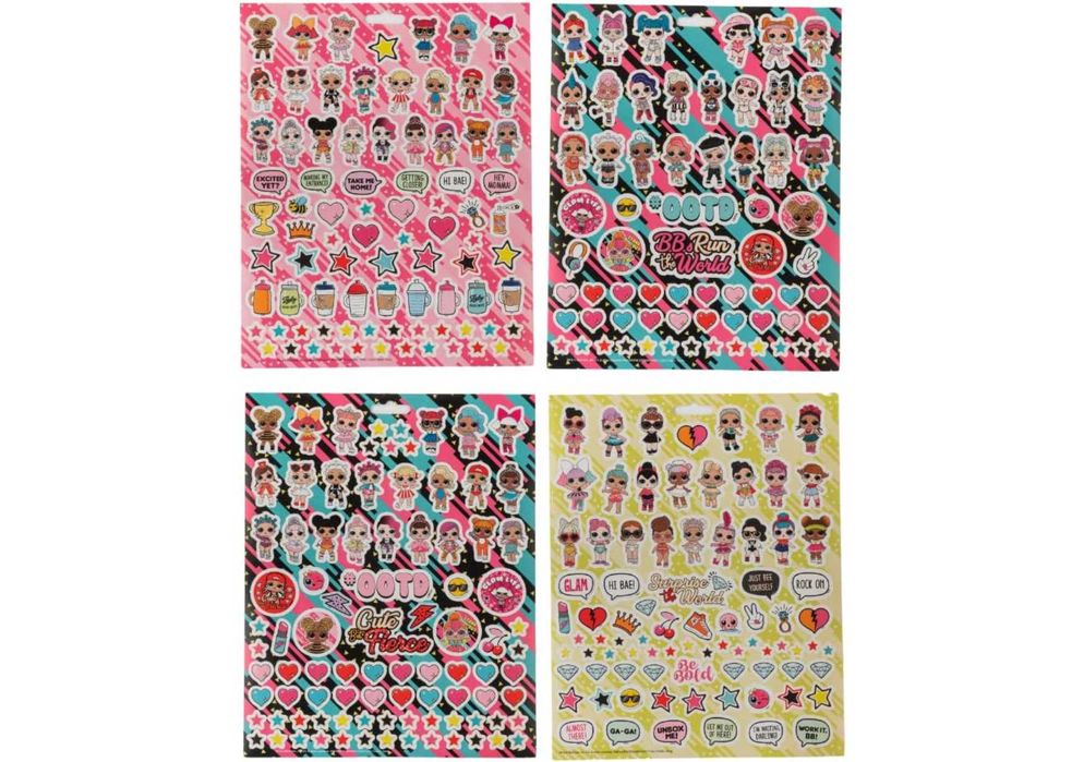 Оригинальные LOL Surprise Stickers - 1200+ наклеек!