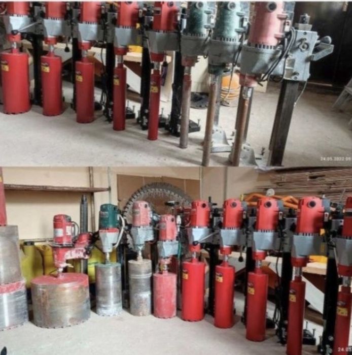 Услуги Алмазное бурение и перфоратор отбойник