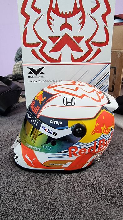 Max Verstappen F1 2019 season Helmet scale 1:2 schuberth