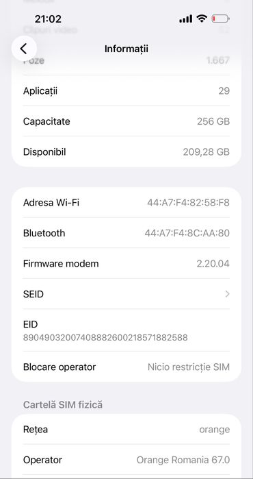 Vand iphone 16 pro max