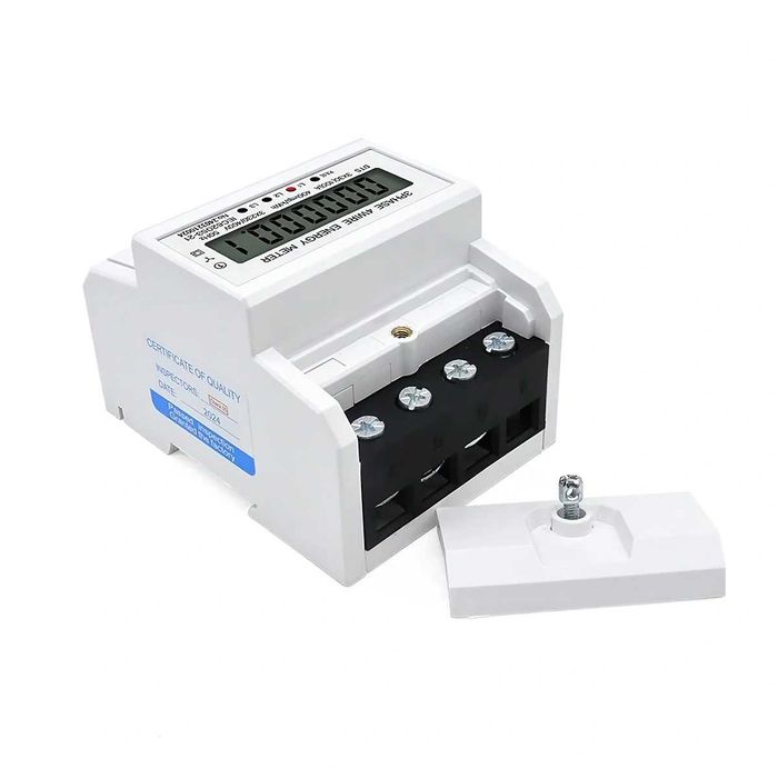 Contor Trifazat Digital de Curent pentru Energie Electrica 380V