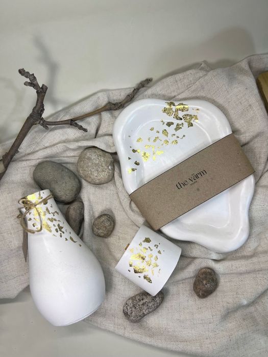 Набор большой с вазой