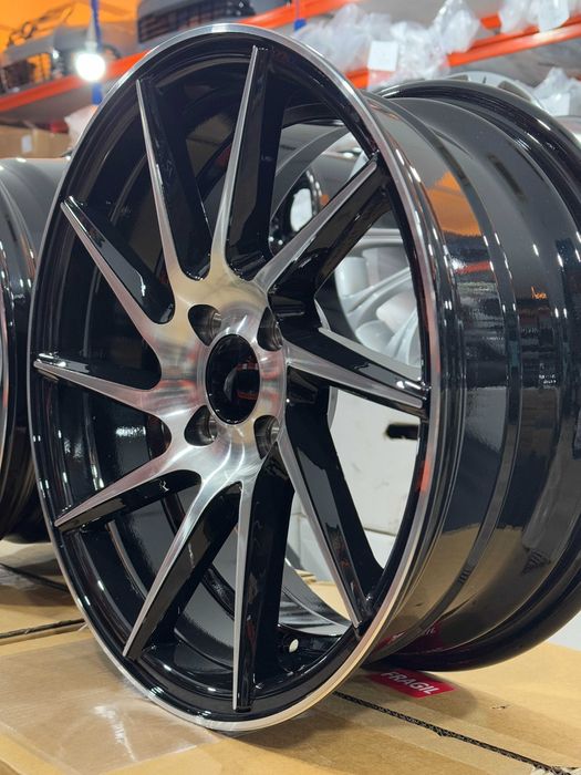 Jante Aliaj PDW Wheels 1022 - 4x100 16 Black Diamond LOGAN CLIO