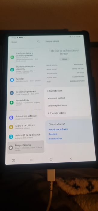 de vânzare galaxy tab s5e
