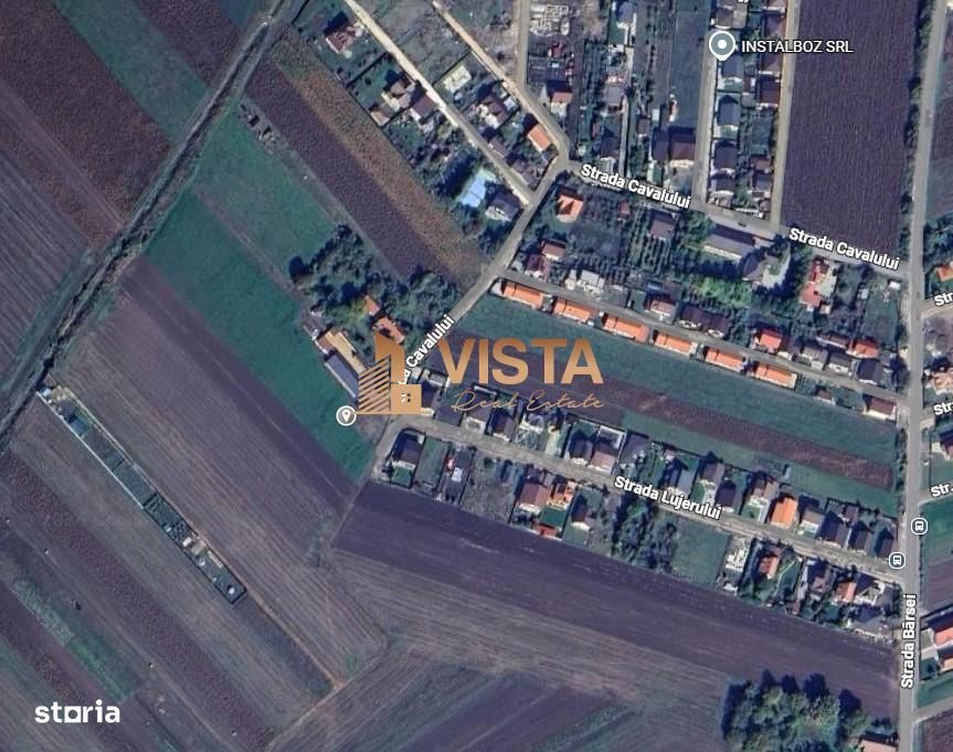 Parcele cu PUZ Stupini, asfalt si utilitati, 535-900mp, Str Cavalului