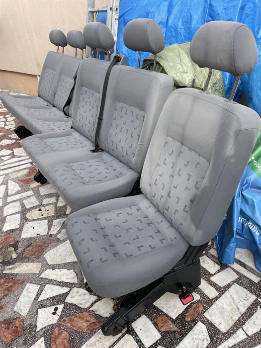 Banchete interior VWTransporter T5 Caravelle 3Lcuri 2Locuri 1 loc